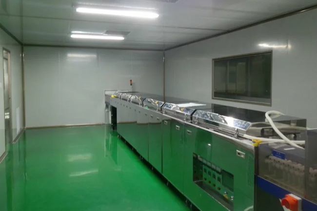 青浦食品廠房裝修_十萬(wàn)級(jí)凈化車間